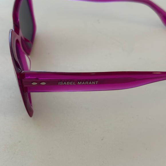 ISABEL MARANT Pink  Square Sunglasses - Picture 3 of 5